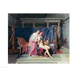   and Helen   Poster by Jacques Louis David (24x18)