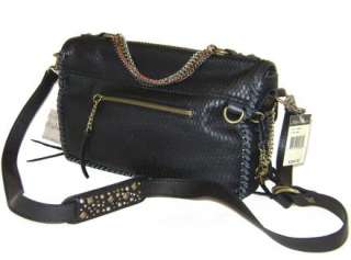 Rhythm and Rhyme Schoolgirl Snake Leather Crossbody Bag NWT $285 