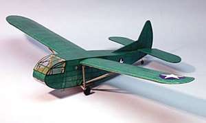 Waco CG 4A #321 Dumas Balsa Wood Model Airplane Kit  
