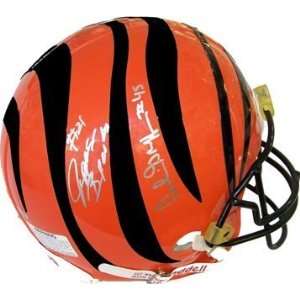 Archie Griffen & Jeff Blake Autographed / Signed Cincinnati Bengals 