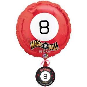 Magic 8 Ball 28 Sing a tune Mylar Balloon Toys & Games