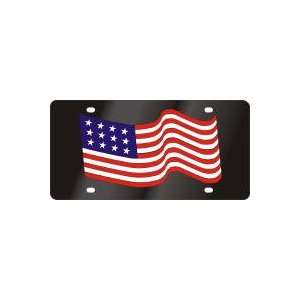 American Flag Waving Automotive