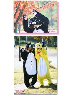POP STAR SHINee SAZAC Kigurumi Animal Costume Character Pajama Black 