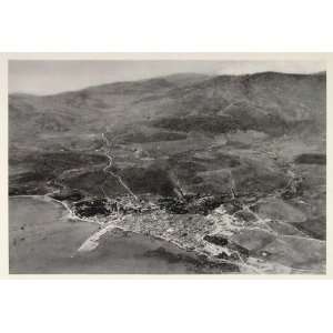  1937 Algeciras Spain Aerial View Panorama Photogravure 