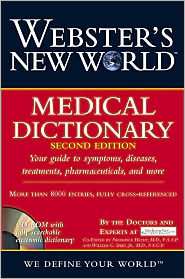 Websters New World Medical Dictionary with CDROM, (0764524615 