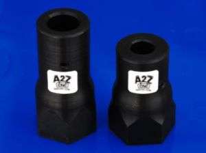 A2Z CNC Steel End Mill Holders ER16 Spindle w/Hex Flats  