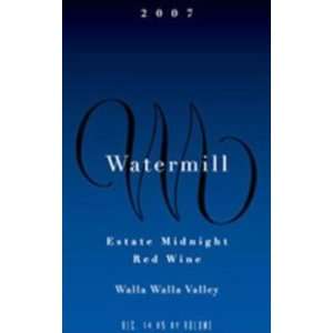  2007 Watermill Winery Estate Midnight Red 750ml Grocery 