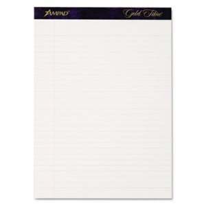  Gold Fibre 20# Watermarked White Wide Ruled 50 Sheet Pads 