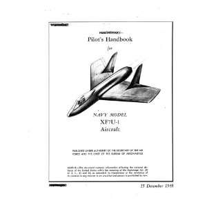   Cutlass  Aircraft Pilots Handbook Flight Manual Vought Books