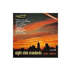  Volume 4 Night Club Standards Female (Karaoke CDG 
