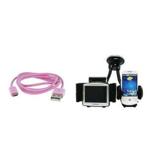  EMPIRE LG Rumor Reflex LN272 3 1/2 USB Data Cable (Pink 