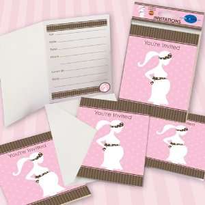   Its A Girl Fill in Invitations (8 count)