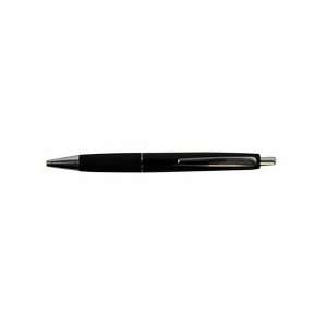 DIX26146   Ticonderoga Tri Write Pen,Retractable,Refillable,Med,Black