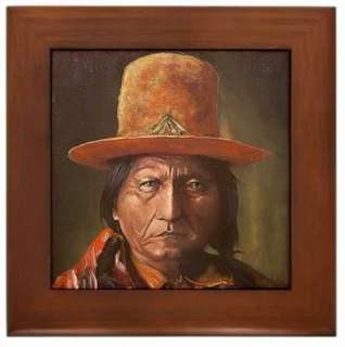 Sioux Chief Sitting Bull Portrait w/Hat Native American  