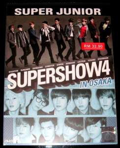 DVD Super Junior Super Show 4 In Osaka Japan 2 Disc Set  