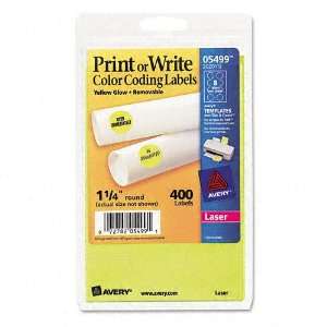  Yellow, 400/Pack   Sold As 1 Pack   Ideal for document and inventory 