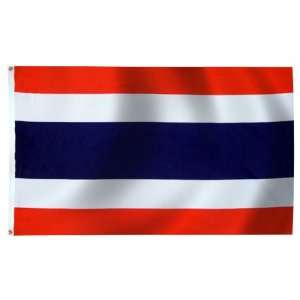  Thailand Flag 2X3 Foot Nylon Patio, Lawn & Garden