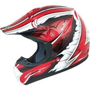  GMax Youth GM46Y Helmet   Large/Red Automotive
