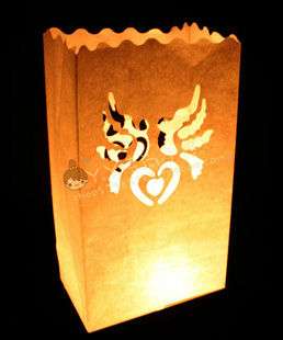 10 x Paper Lantern Candle Bag Wedding Party xmas Decorations # CB_l0 