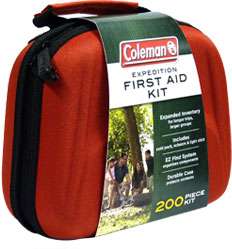 Coleman EXPEDITION First Aid Kit 200 piece First Aid Kit Auto Medicial 
