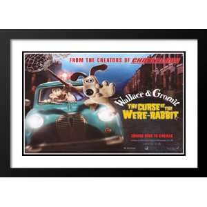 Wallace & Gromit Rabbit 20x26 Framed and Double Matted Movie Poster 