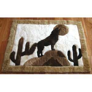   Full Moon Design 4 Feet by 5 Feet 4 Inch Alpaca Rug Furniture & Decor