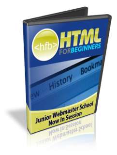 HTML For Beginners 12 Step By Step Video Tutorials DVD  
