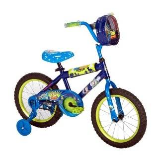 Huffy Toy Story Boys Bike, Blue/Green, 16 Inch
