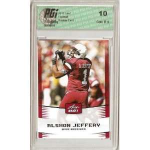  Alshon Jeffery 2012 Leaf Football NFL Rookie Card PGI 10 