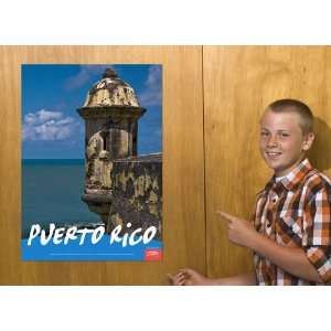 El Morro Puerto Rico Travel Poster