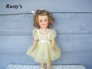1950s Ideal SHIRLEY TEMPLE Twinkle EYES Wrist Hang TAG  
