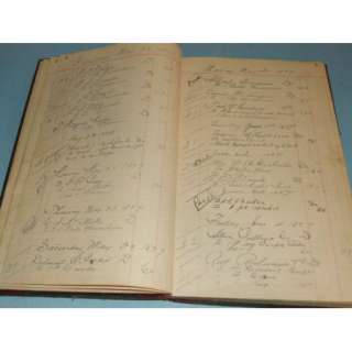   Apothecary General Store Vintage Ledger Sales Book New Hampshire