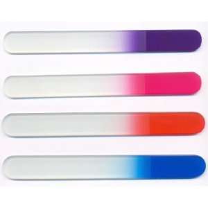  Last Forever Crystal Nail File Two Color (Rainbow) 7 1/2 