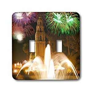  Sandy Mertens California   Balboa Park Tower Fireworks and 