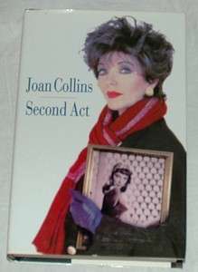 Second Act by Joan Collins Biography Signed 0752216988  