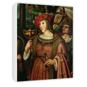 Charles Vth (1500 1558) of Spain (oil on   Canvas   Medium   30x45cm