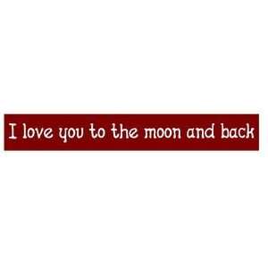  I love you to the moon and back   style 3