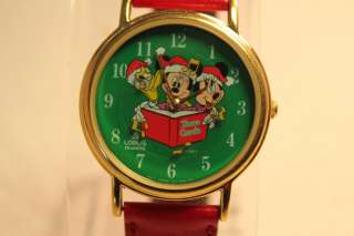 Its That Time Of The Year Disney Mickey Mouse Christmas Watch  