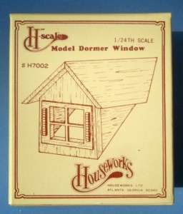 HOUSEWORKS DOLLHOUSE MODEL DORMER WINDOW H7002  