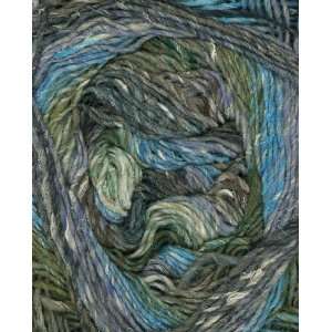  Noro Silk Garden Sock Yarn S268 Green/Aqua/Brown Arts 