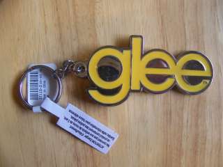 Glee Yellow Key Ring  