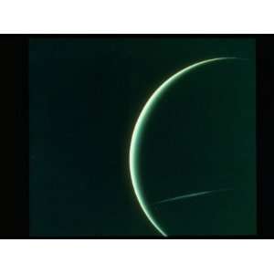  Planet Uranus Taken from Voyager 2 Spacecraft Photographic 