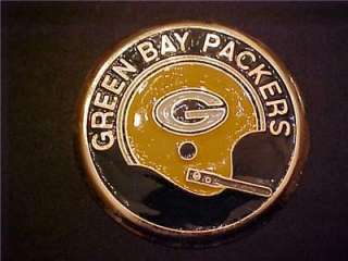 Green Bay Packers Brass Medallion NIP Rodgers Starr Hornung Favre 