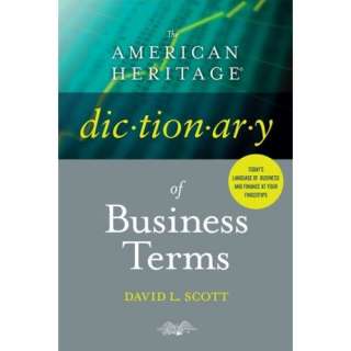  The American Heritage Dictionary of Business Terms 