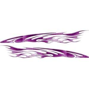 Deep Purple Accent Flames   14 h x 96 w