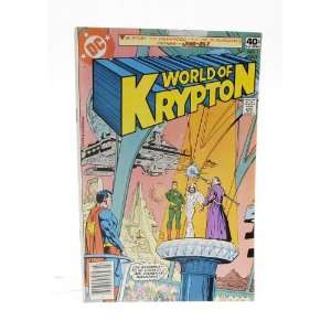 Superman World of Krypton Dc Comics July 1979 Vol 1 Book No. 1 the Jor 