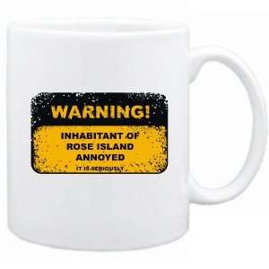   Warning  Inhabitant Of Rose Island Annoyed  American Samoa Mug City