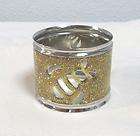 NAPKIN RINGS SPRING SPARKLE YELLOW BUMBLE BEE CUT OUT