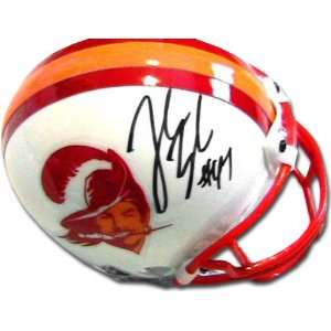  John Lynch Tampa Bay Buccaneers Autographed Throwback Mini 