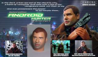 Blade Runner 12 Android Hunter Deckard Head Sculpt V.1  